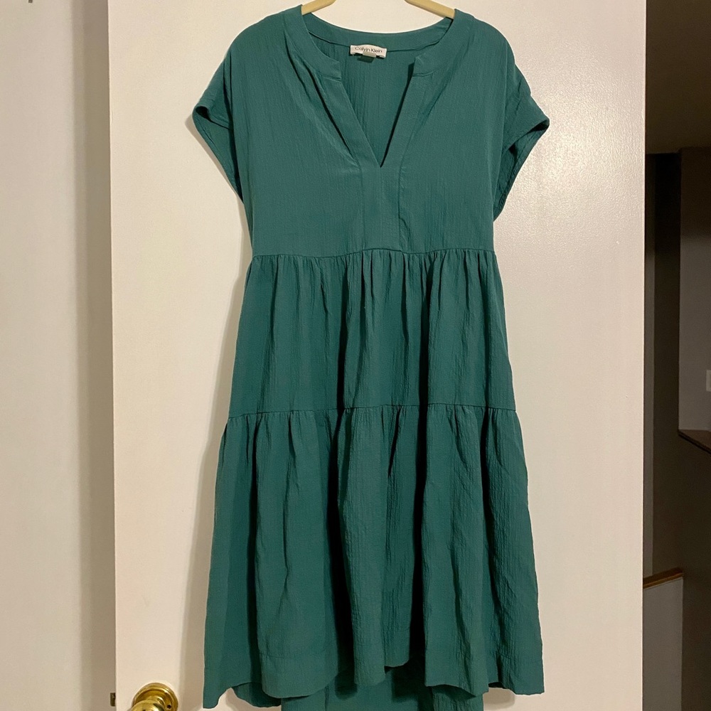 Calvin Klein Ruffle Dress
